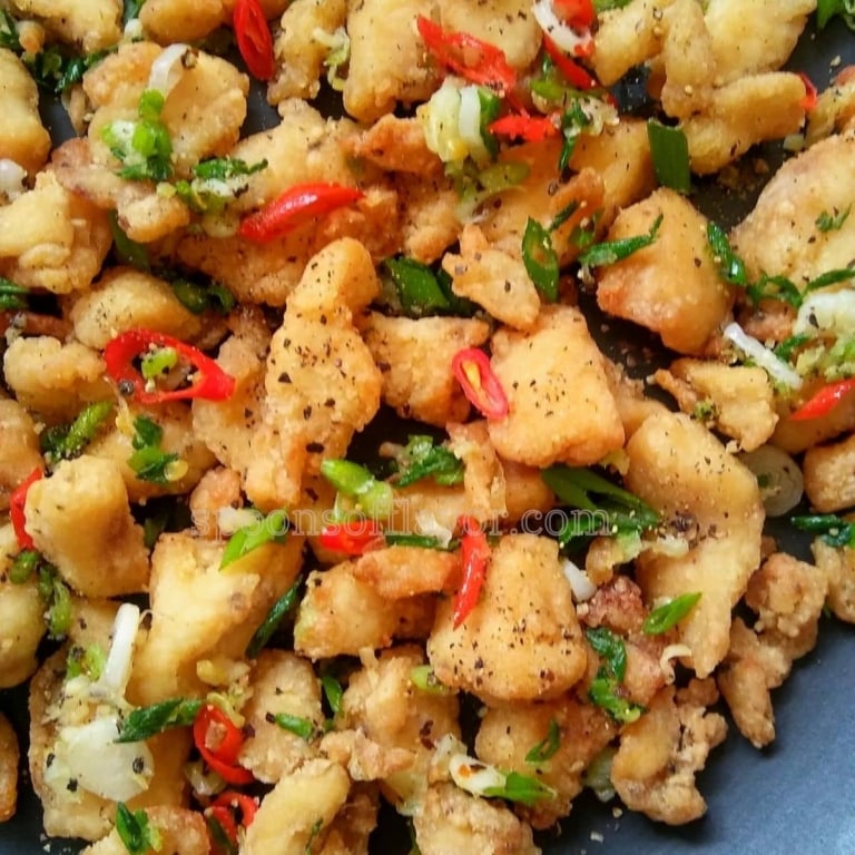 Salt and Pepper Chicken (Chinese Inspired Recipe) Spoons Of Flavor