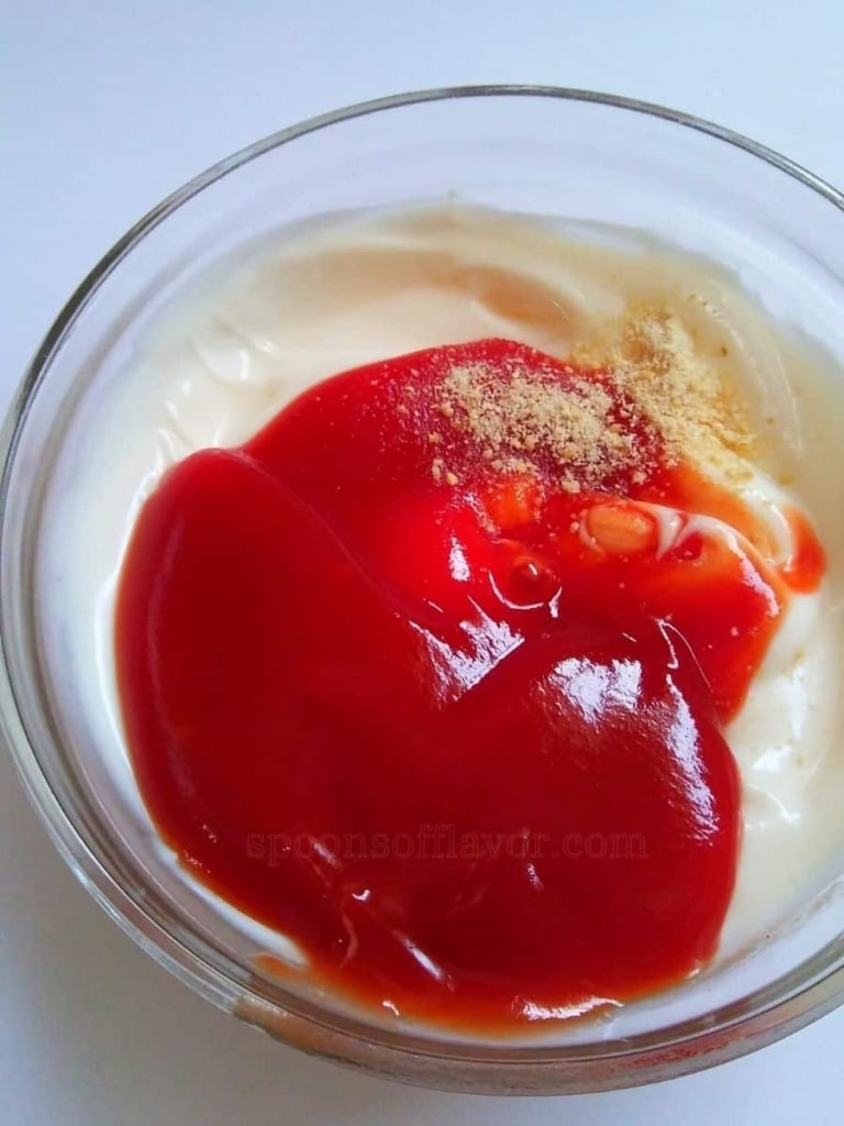 Easy Mayo Ketchup Dipping Sauce Recipe Spoons Of Flavor