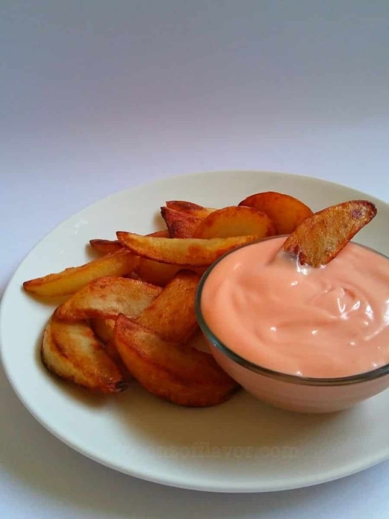 Easy Mayo Ketchup Dipping Sauce Recipe Spoons Of Flavor