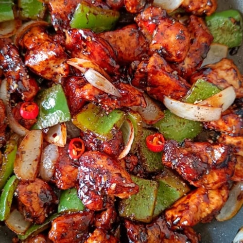 Easy Black Pepper Chicken Recipe Spoons Of Flavor